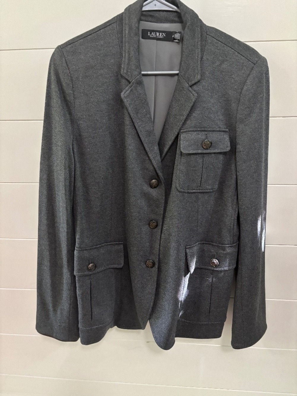 Ralph Lauren Grey blazer NWOT